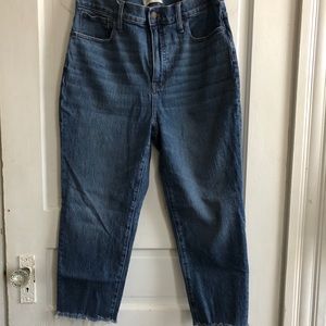 Madewell Classic Straight Leg Denim